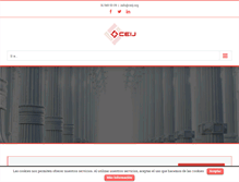 Tablet Screenshot of ceij.org